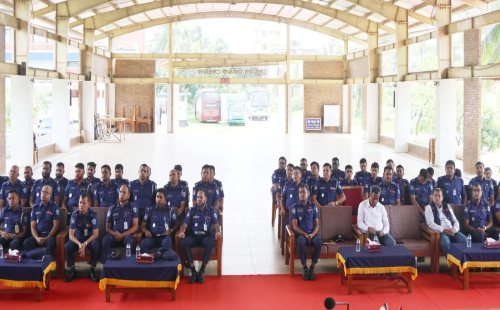 থাকবে পুলিশ জনপদে, ভোট দিবেন নিরাপদে