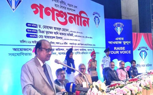 দুদক চাই প্রকৃত দুর্নীতিবাজদের আইনের মুখোমুখি করতে: চেয়ারম্যান
